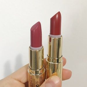 2 H&M Cream & Matte Lipsticks Lip Color Red & Rust